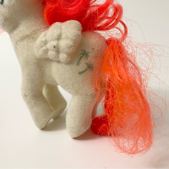 Vintage 1985 My Little Pony MLP G1 Paradise So Soft Flocked Paradise Palm Trees - Picture 4 of 16